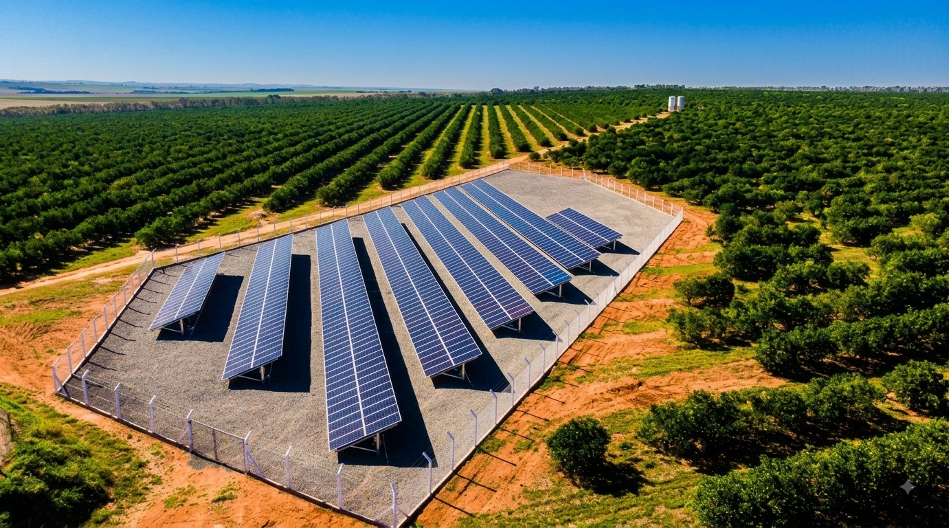 Propriedade rural — grande região